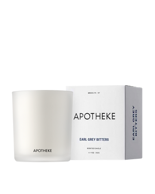 Apotheke Earl Grey Bitters Candle with box