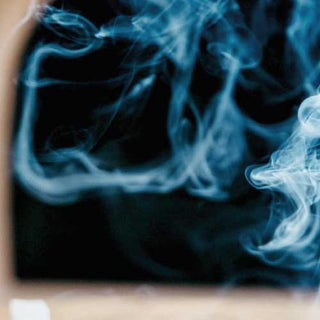 P.F. Candle Co Dusk Mood incense smoke dancing