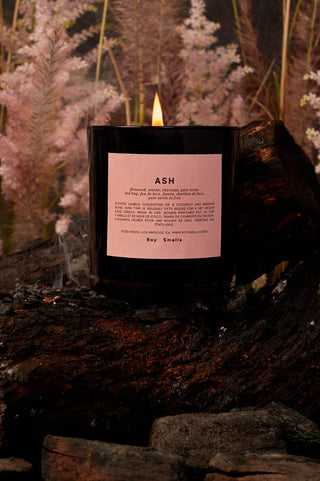 Boy Smells Ash Candle box 8.5oz Lifestyle