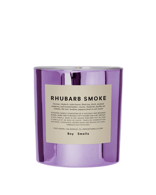 Boy Smells Rhubarb Smoke Hypernature Candle 8.5oz 