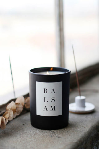 Brooklyn Candle Studio Balsam Noir Candle lifestyle