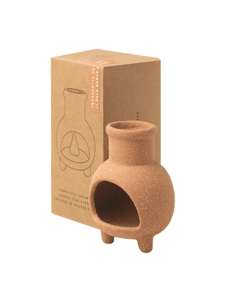 Paddywax Chiminea Incense Cone Holder with 20 cones